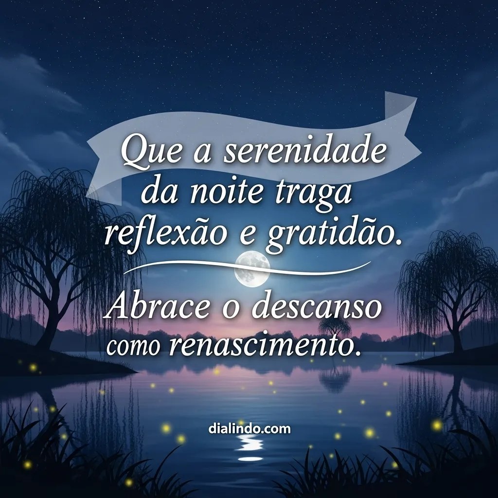 Renascimento na Serenidade Noturna