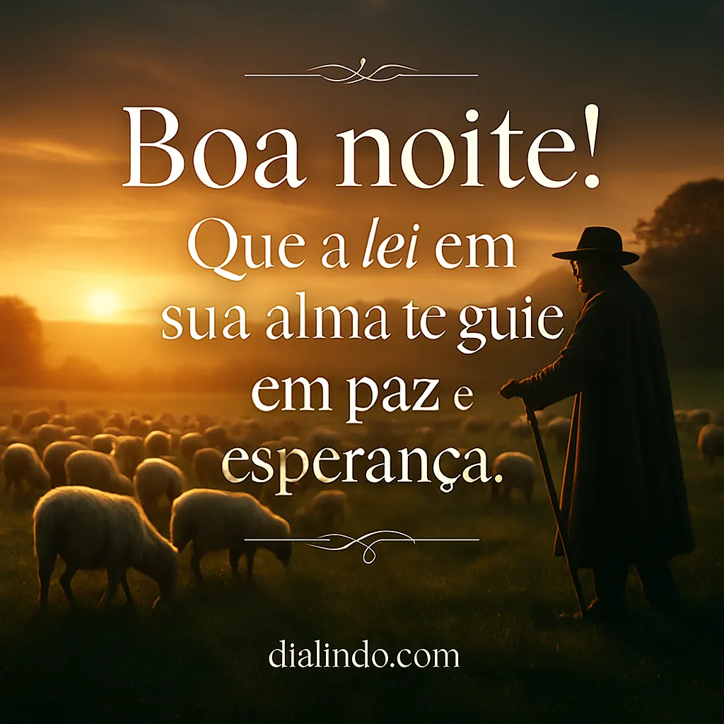 Lei da Alma: Paz Guiada.