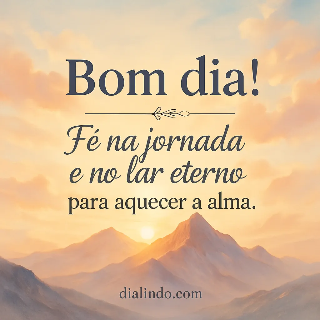 Alvorada da Fé Aconchegante