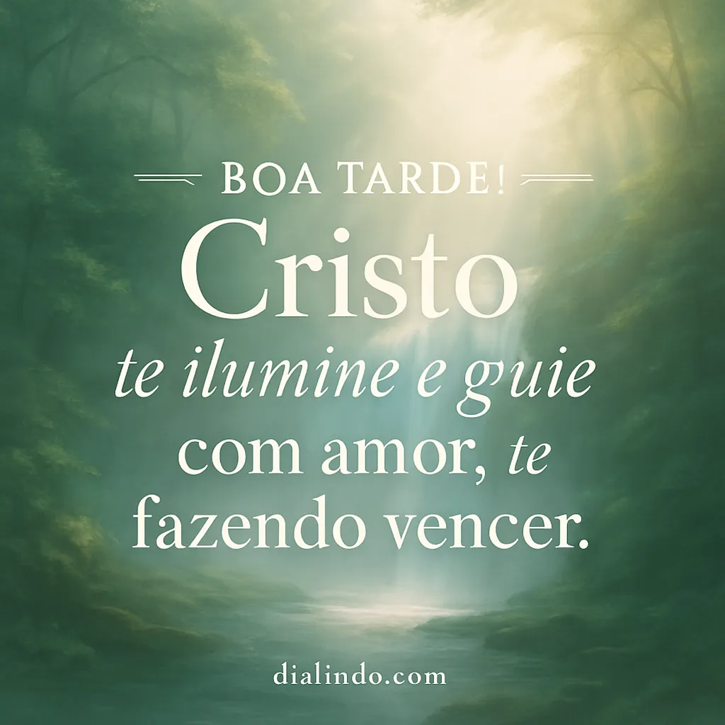 Vitória Iluminada no Amor.