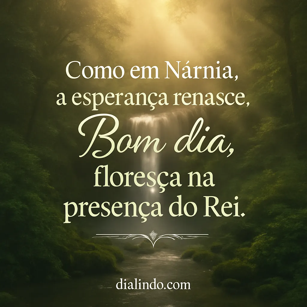 Nárnia: Floresça no Reino