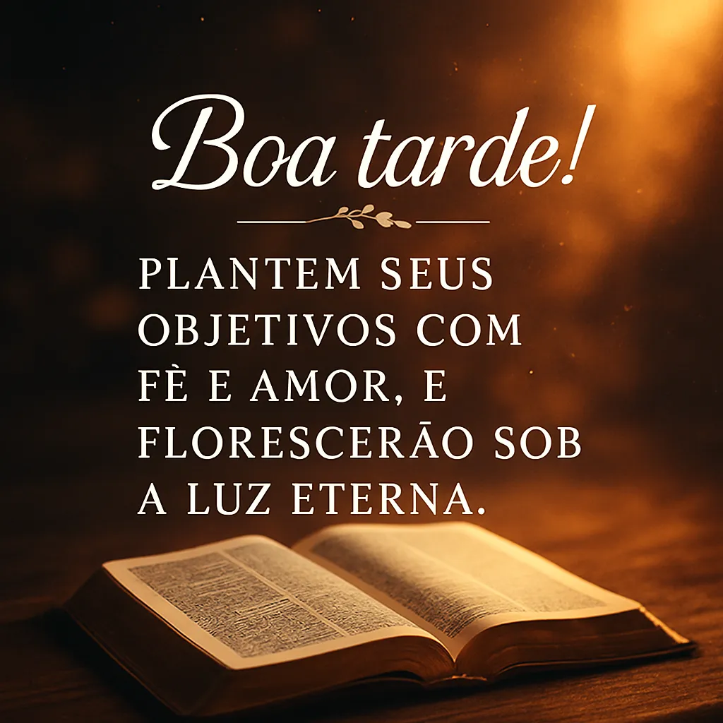 Sementeira de Luz Eterna.