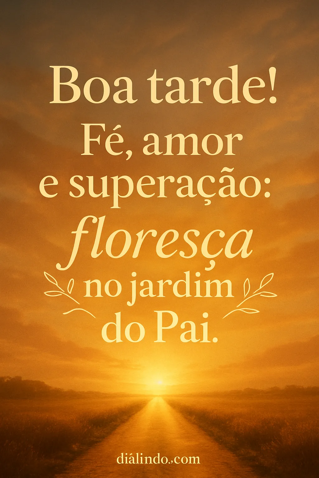 Jardim do Pai: Florescer Além