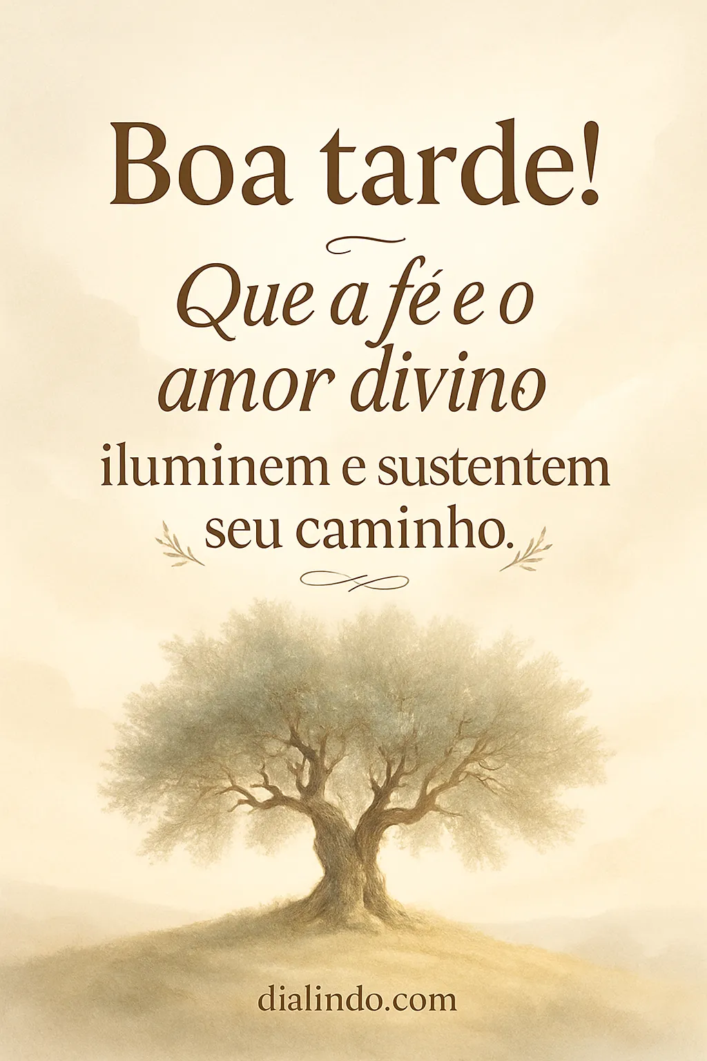 Caminho Iluminado por Fé e Amor