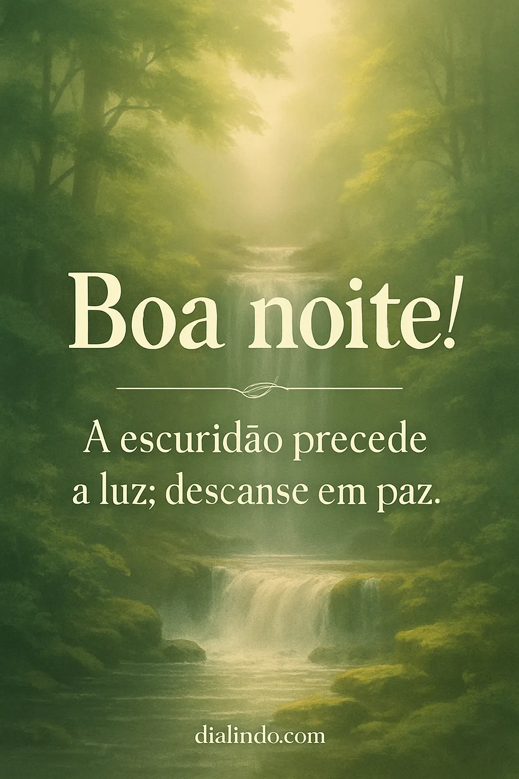 Escuridão Pausa, Alvorada Promessa