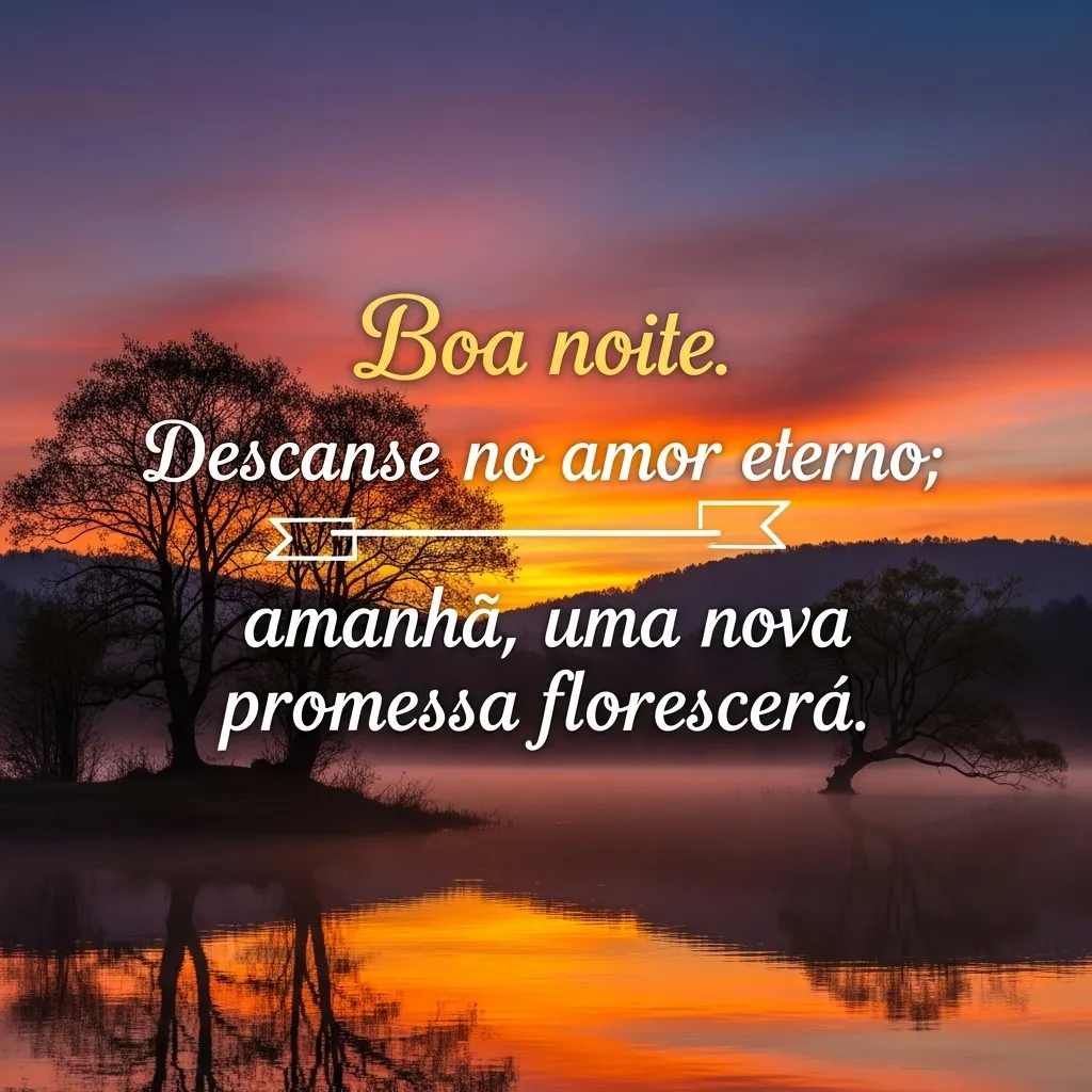 Amor eterno, alvorada prometida.