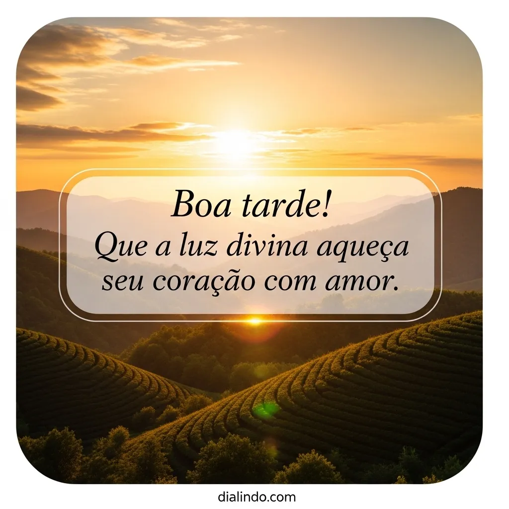 Coração Aquecido pela Luz Divina