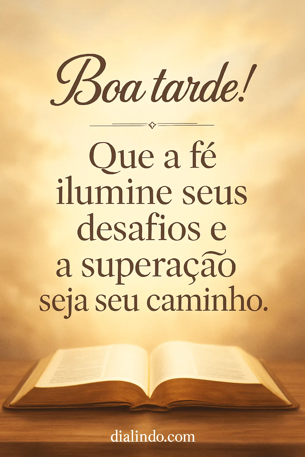 Luz na Escada da Superação