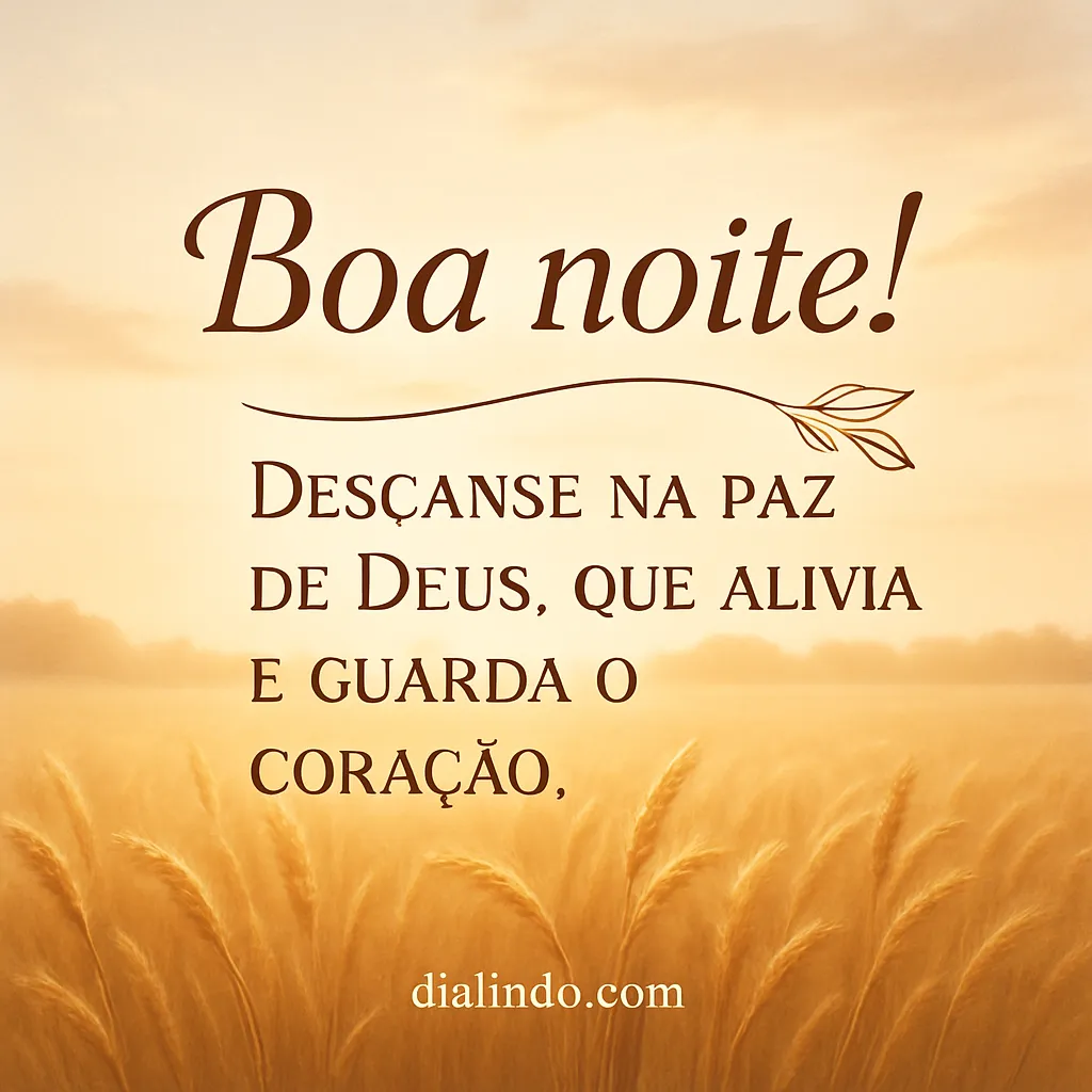 Paz Noturna Alivia o Coração