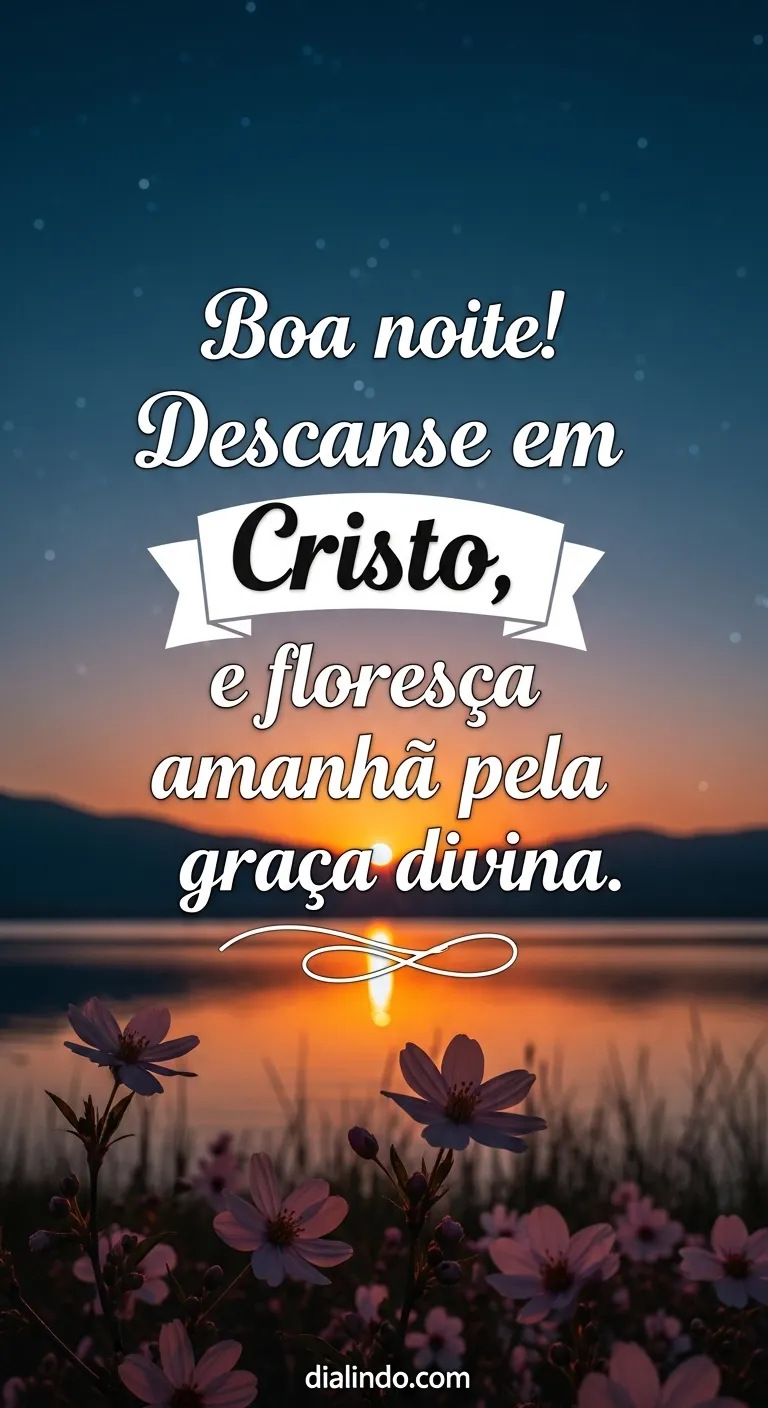 Repouso em Cristo, Florescer em Graça