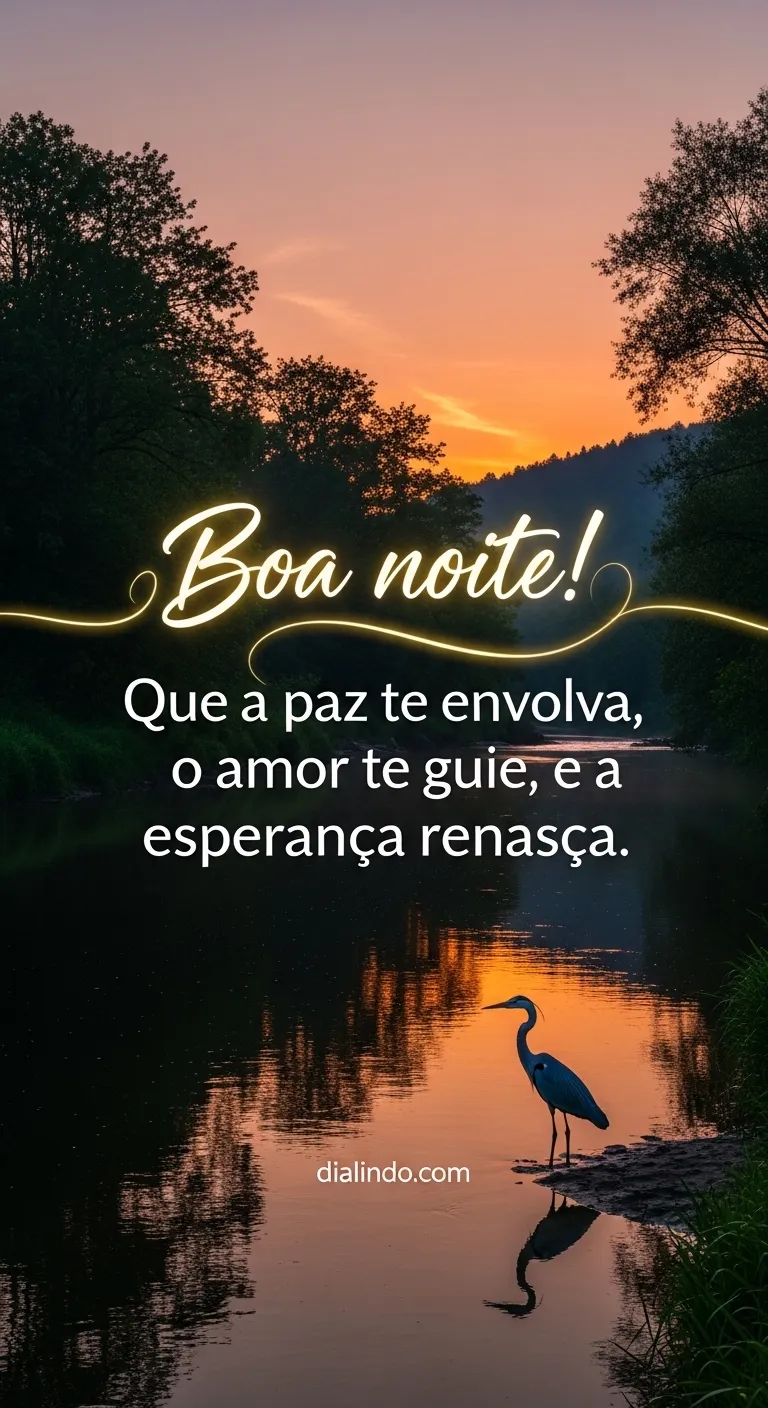 Tríade Noturna: Paz, Amor, Esperança.