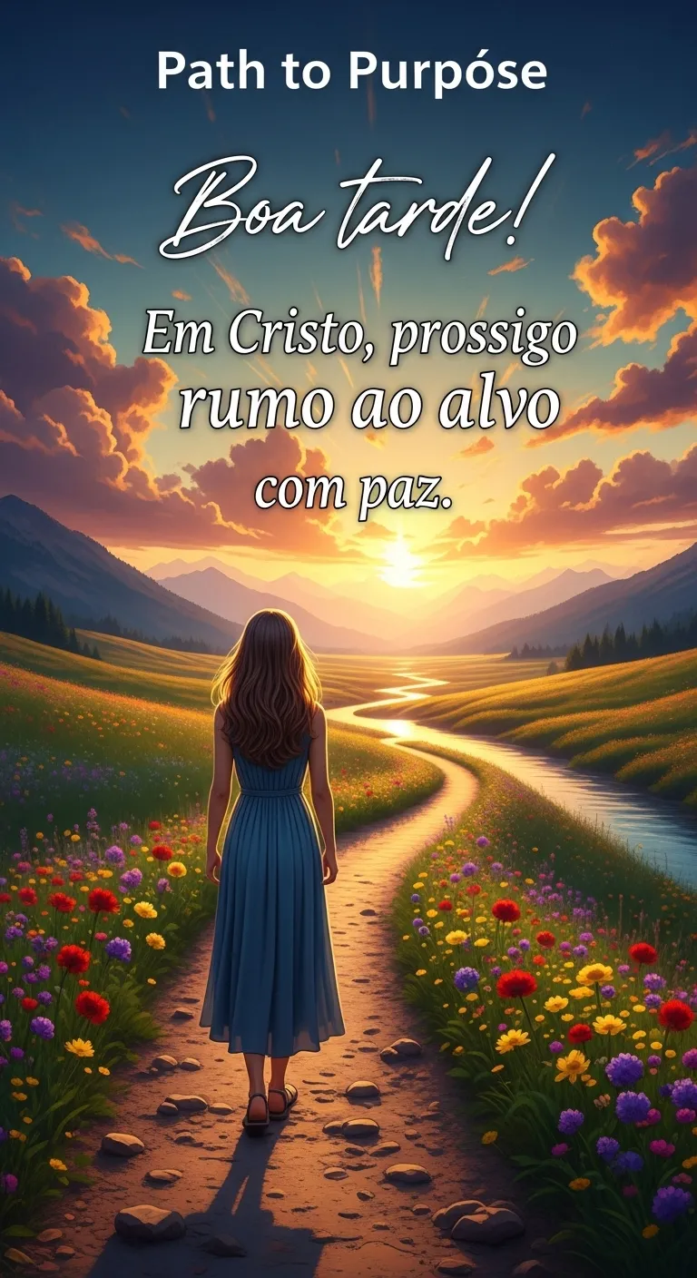 Alvo em Cristo: Paz Segue.