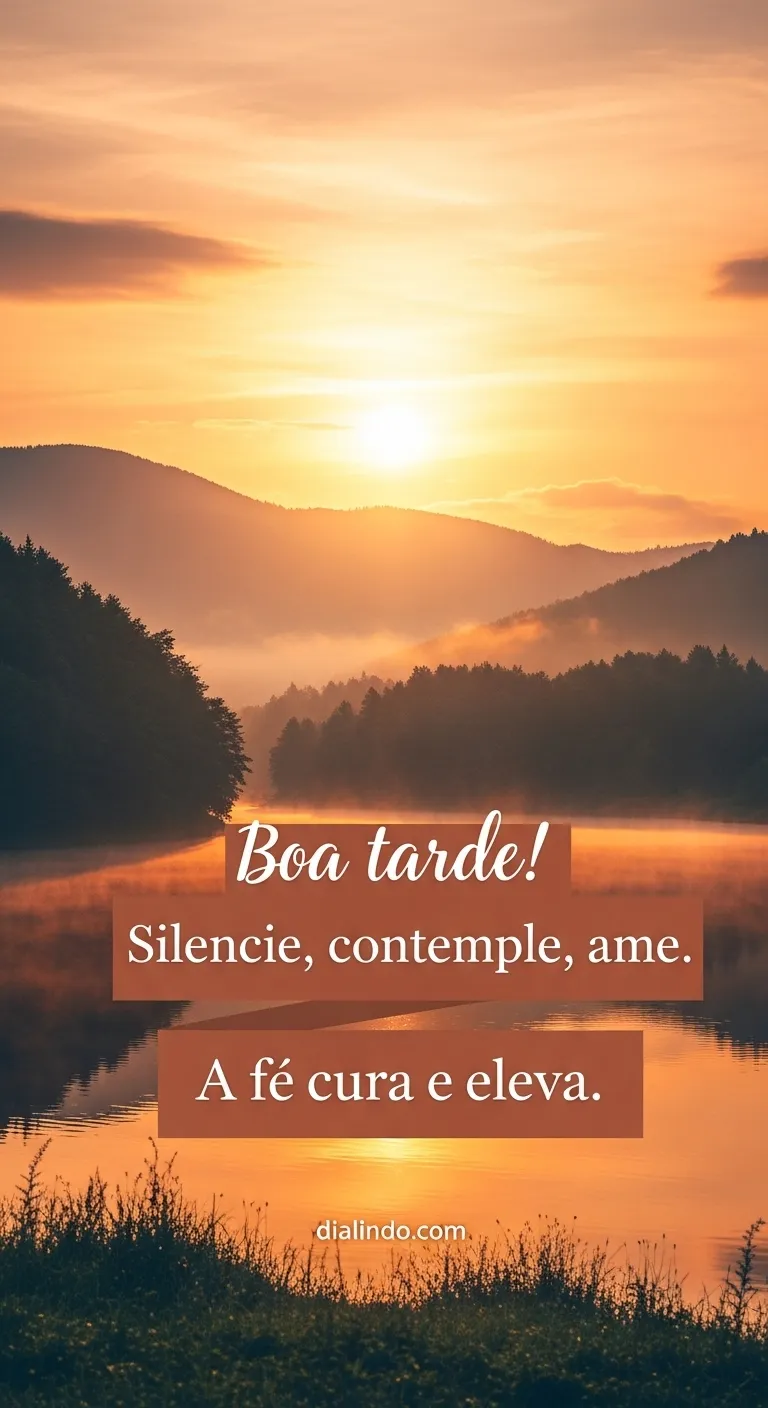 Silêncio, Amor, Ascensão pela Fé.