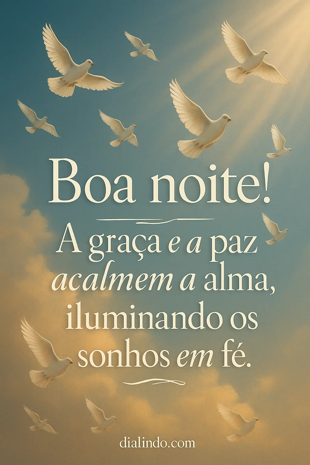 Alma Serena, Sonhos Radiantes.