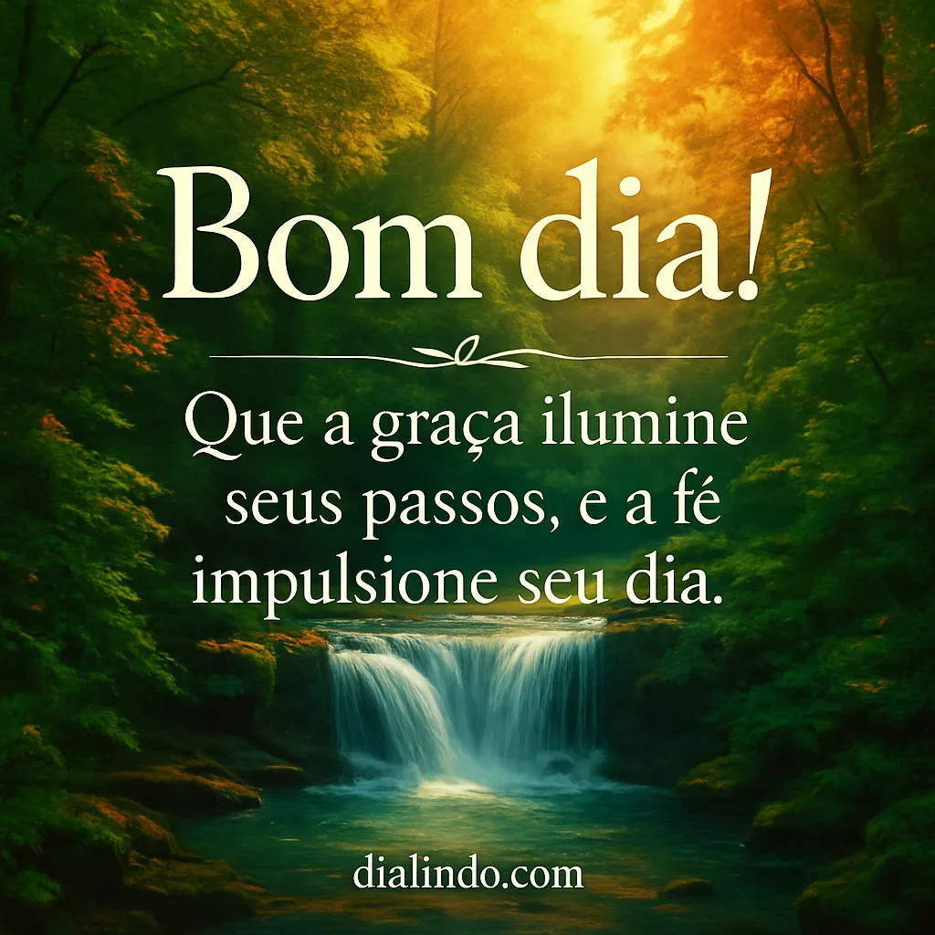 Passos Iluminados, Fé Impulsionada