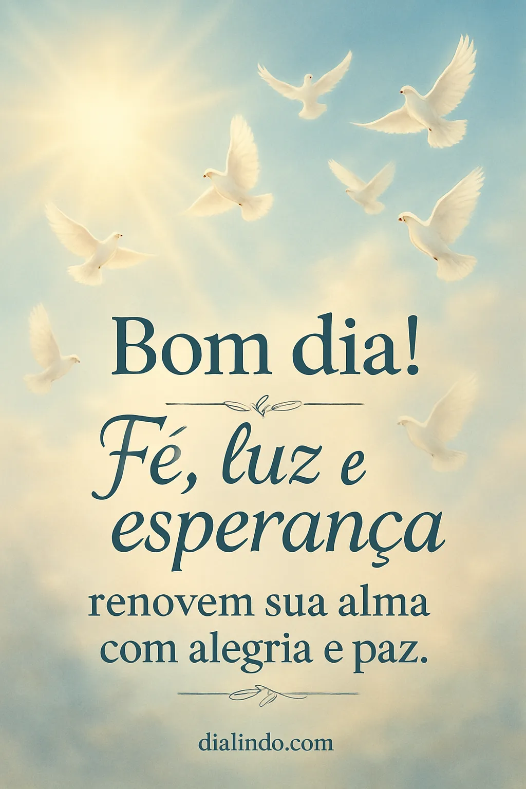 Alvorecer da Alma Renovada.