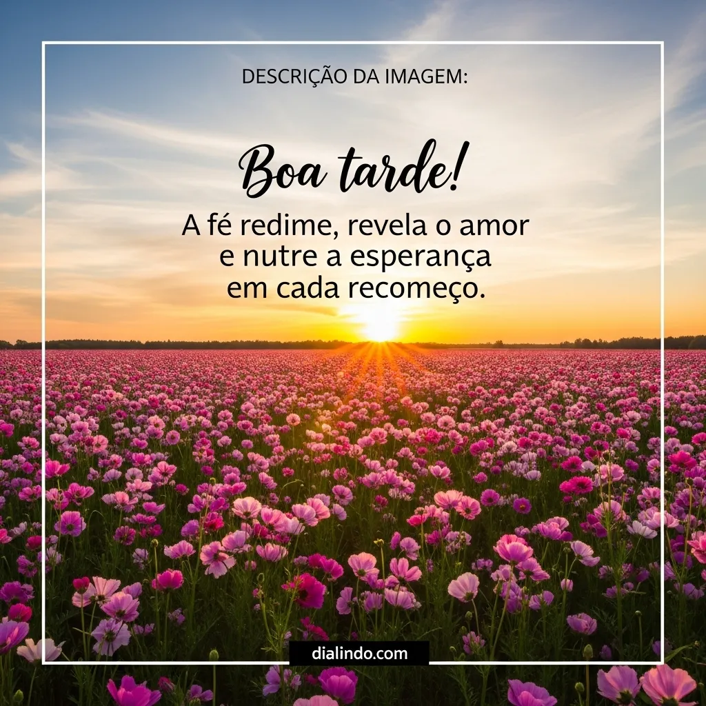 Fé: Renascimento do Amor Esperançoso