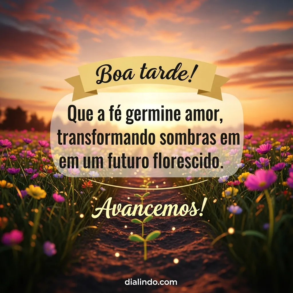 Florescer Além da Fé Sombria