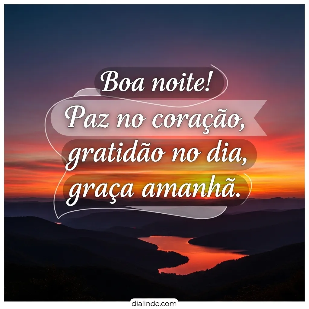 Noite de paz, graça amanhecer.