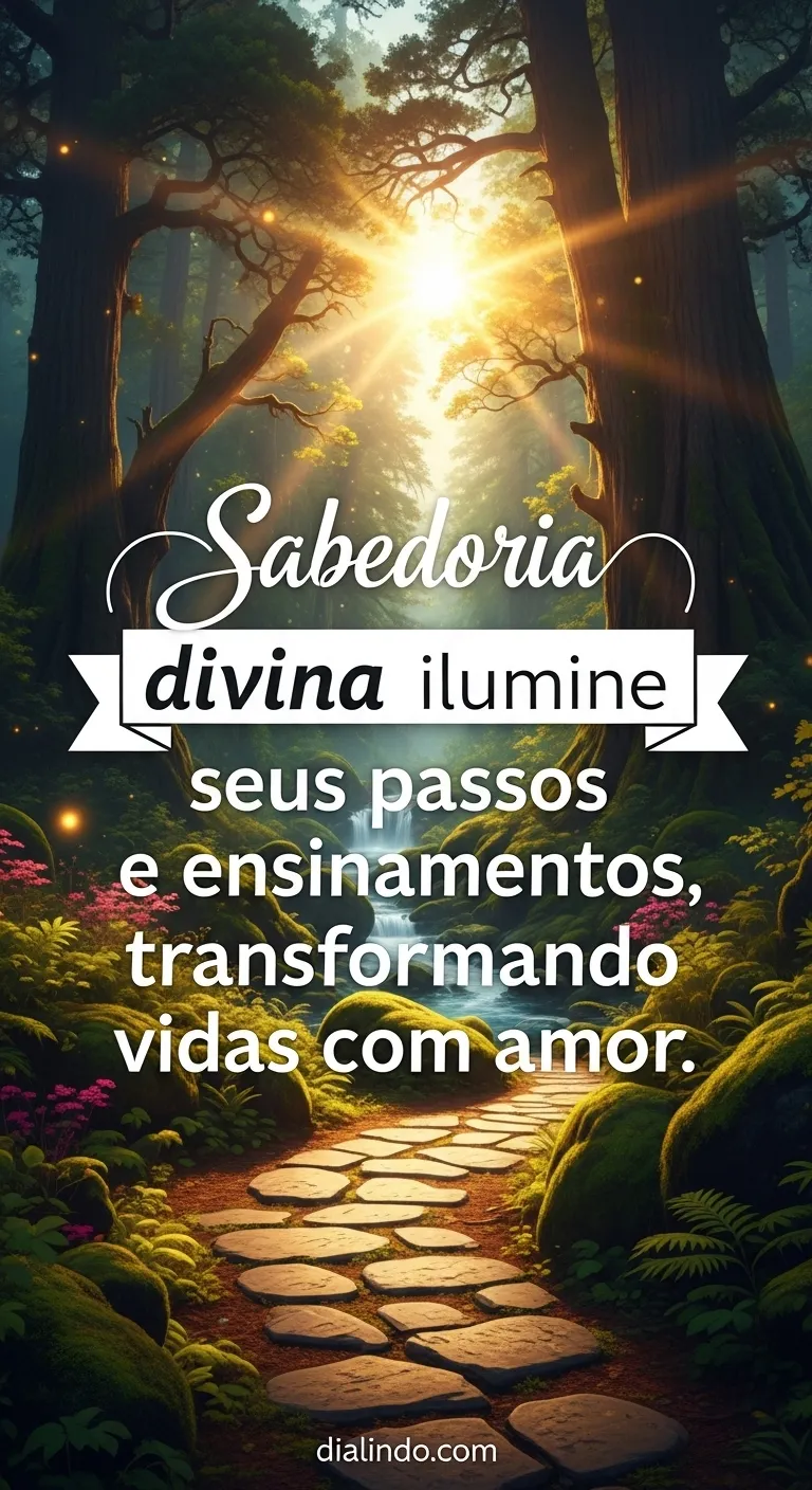 Amor: Farol Divino Transforma.