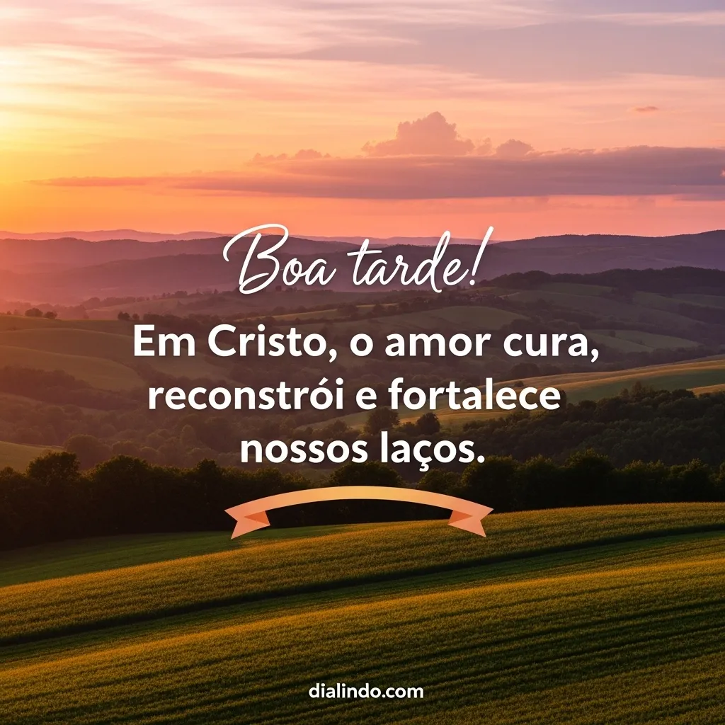 Amor em Cristo: Laços Refeitos