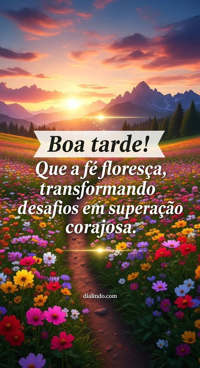 Fé: Florescer na Superação