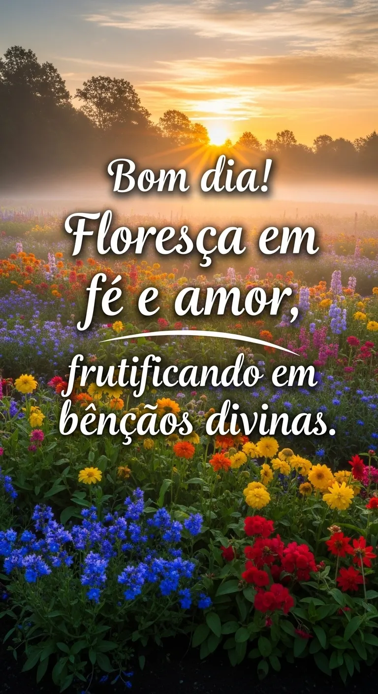 Fé, Amor, Bênçãos Florescendo