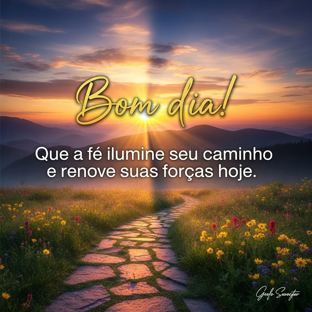 Fé: Luz e Recomeço.