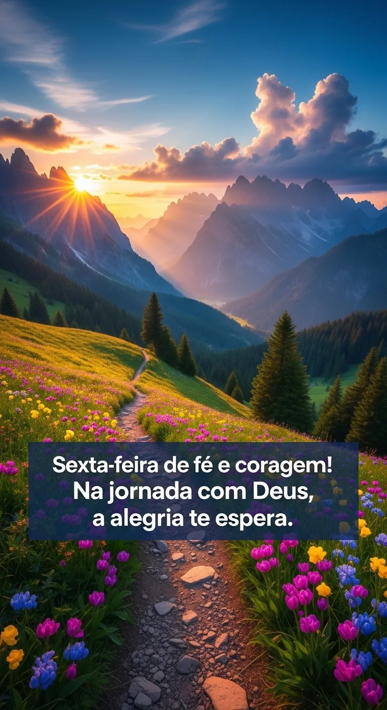Deus: Sexta, Alegria e Jornada.