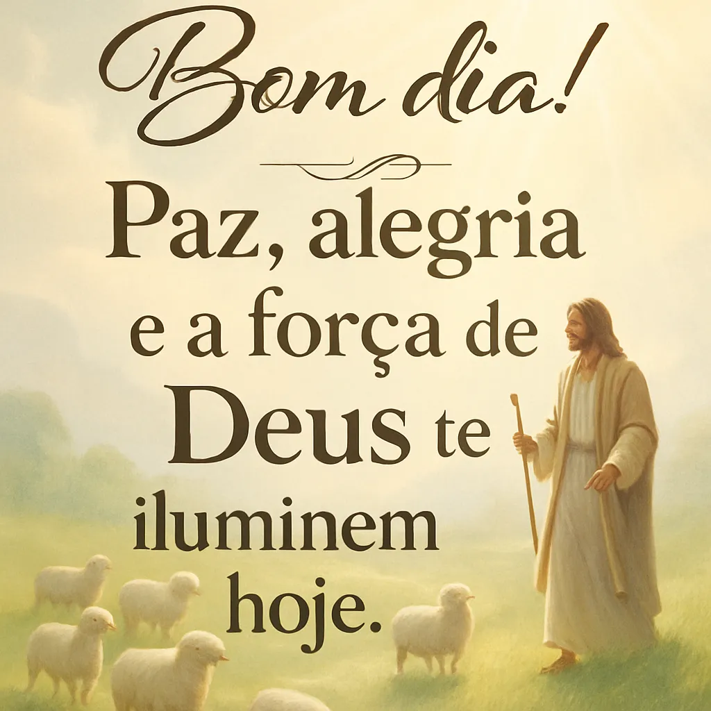 Alvorada Iluminada: Paz e Força.