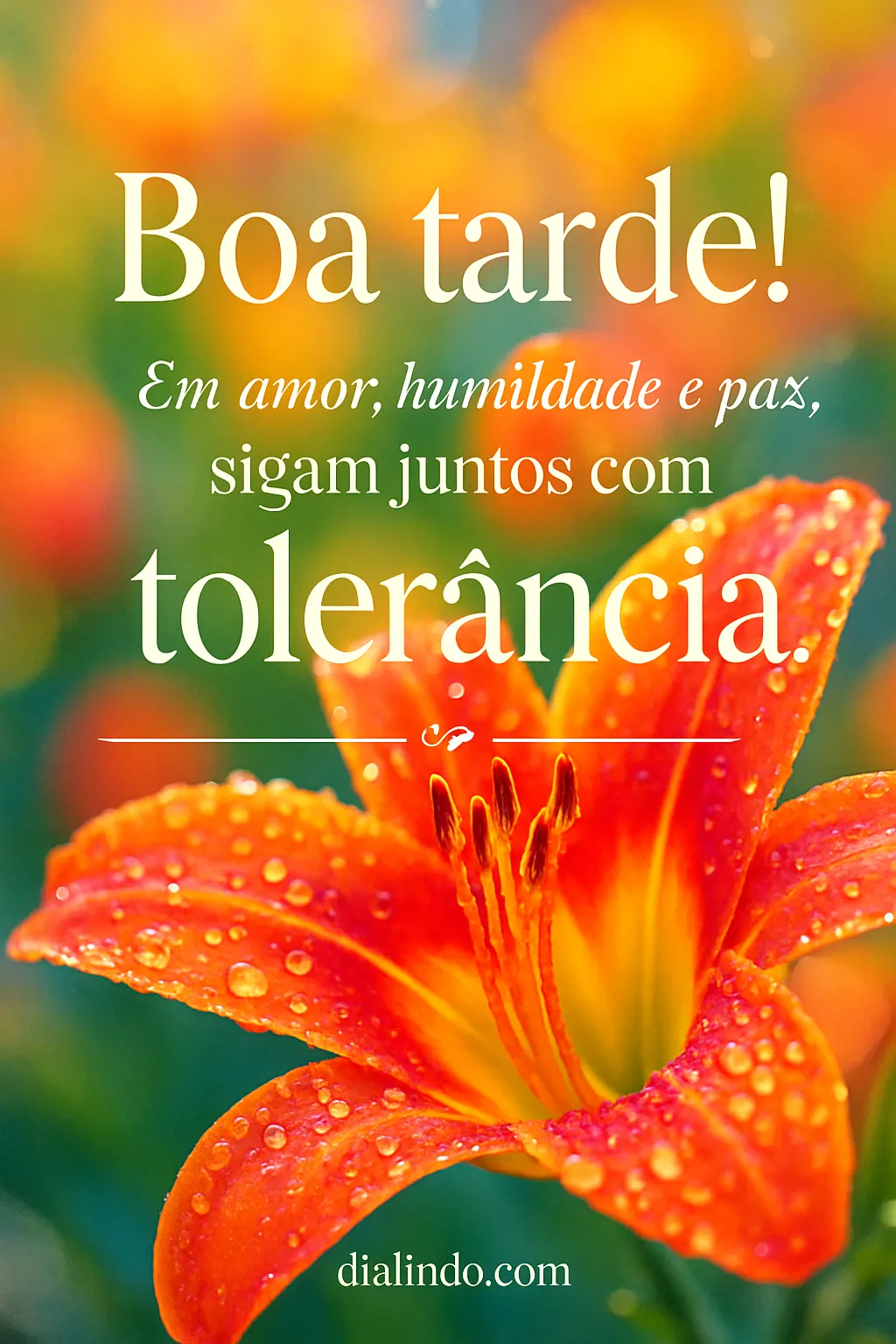 Amor, Humildade e Tolerância Unida.