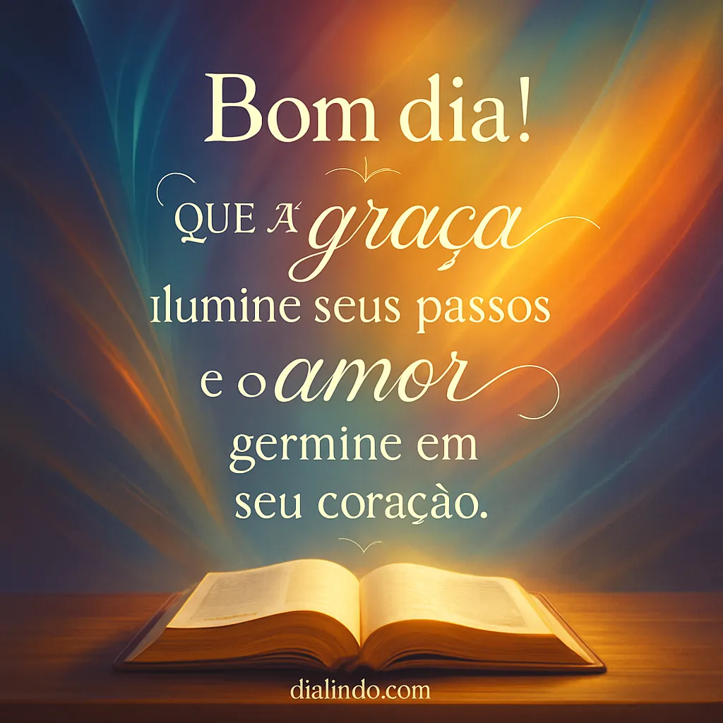 Passos Iluminados, Coração Florescendo.