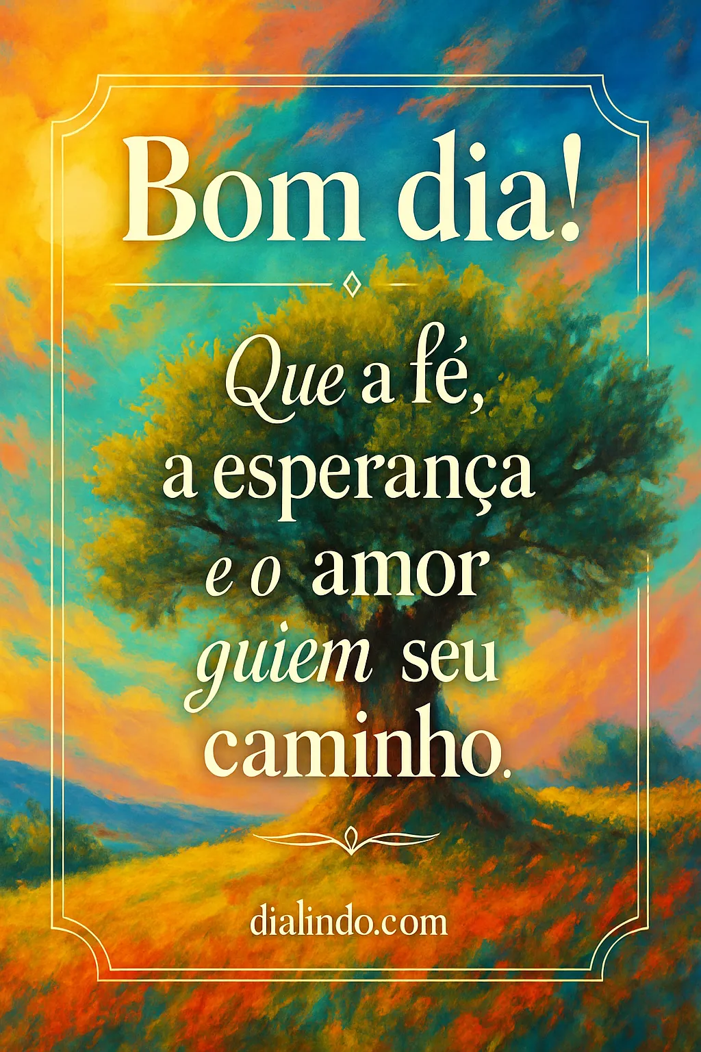 Rumo Tríplice: Fé, Esperança, Amor