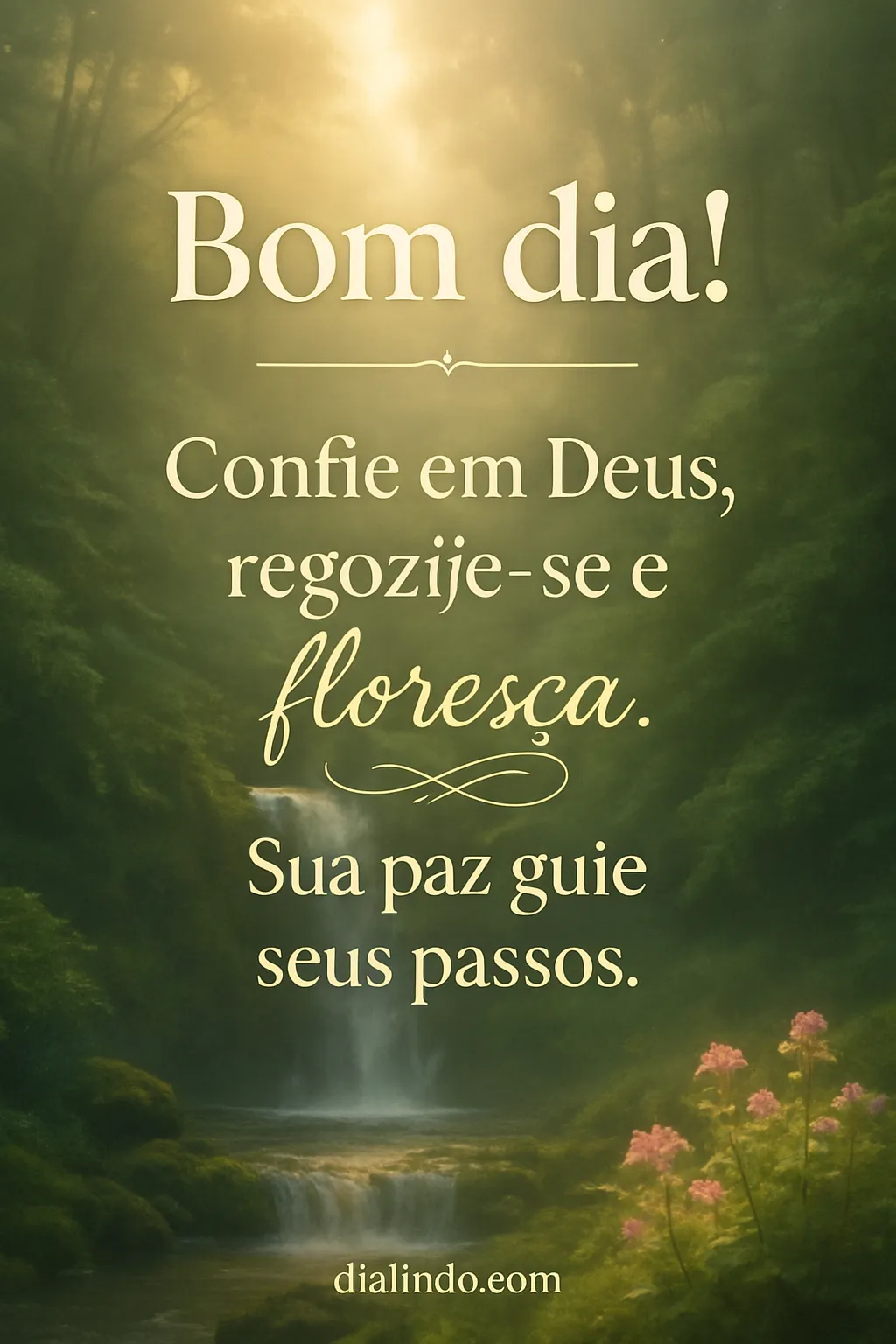 Paz Florescente Guiada por Deus