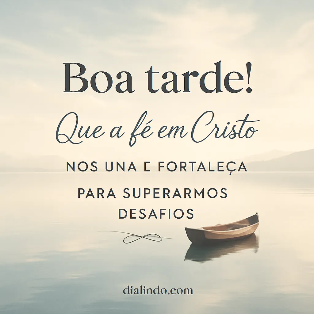 Cristo: União na Superação