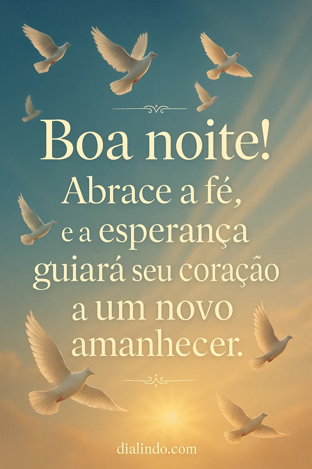 Madrugada da Fé Esperançosa.