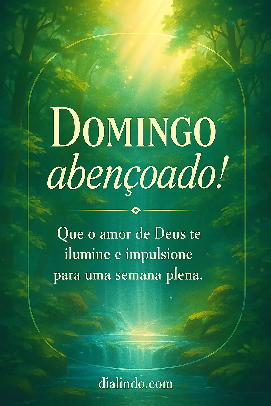 Luz Dominical para a Semana