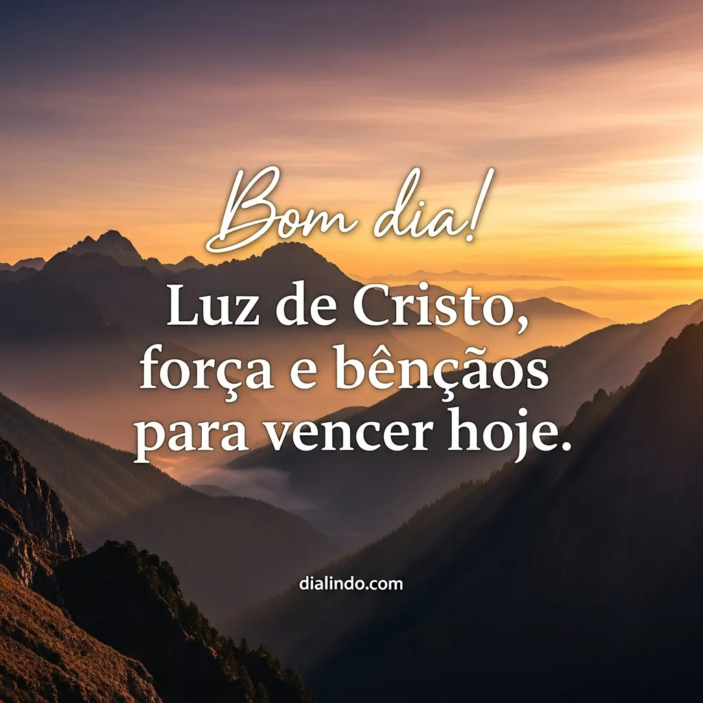 Cristo, alvorada de vitórias.