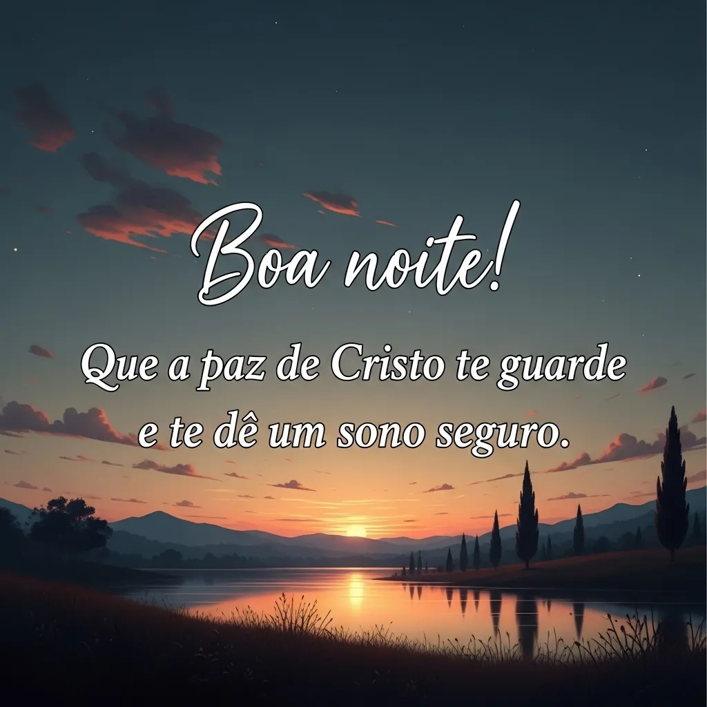 Sono Aconchego em Paz Cristã