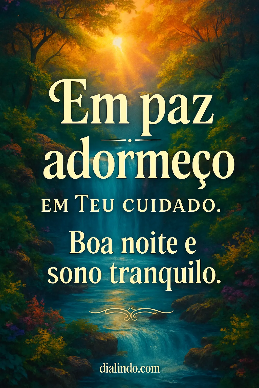 Entrega Noturna: Cuidado Divino