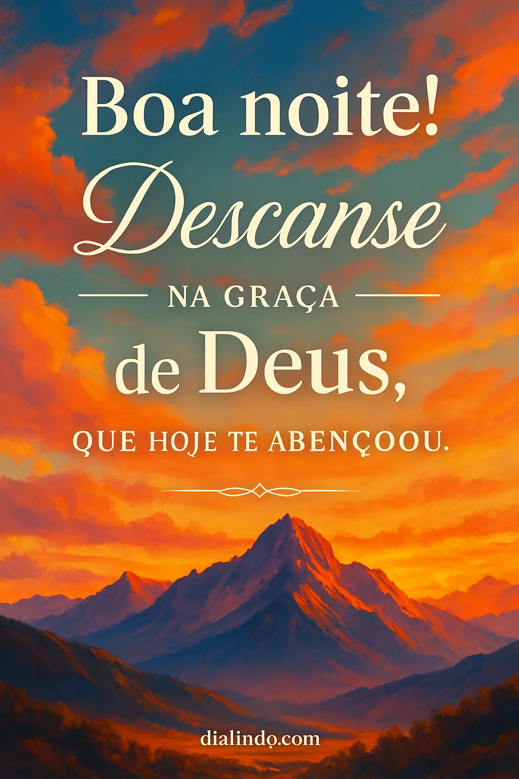 Descanso Abençoado: Graça Noturna