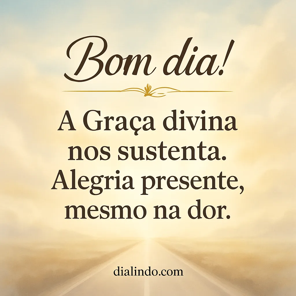 Graça Presente na Dor