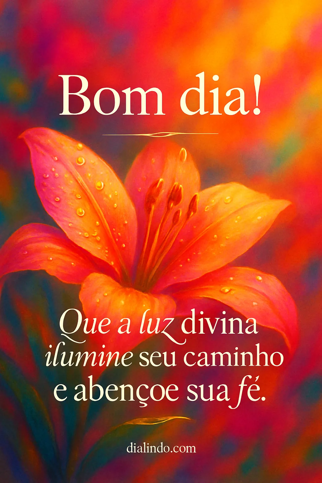 Luz Divina: Caminho Abençoado