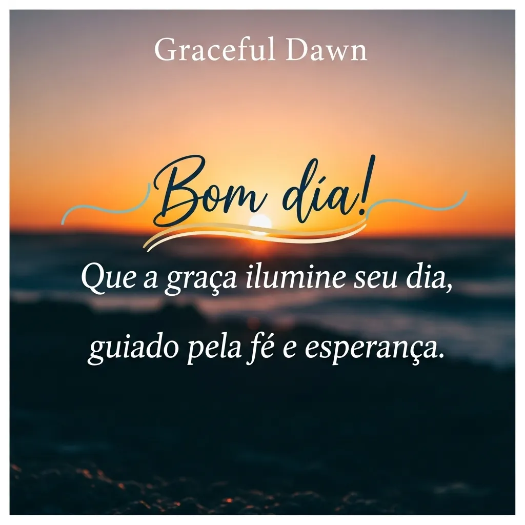 Amanhecer da Graça Guiada.