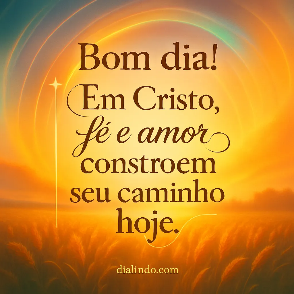 Caminho em Cristo: Fé e Amor