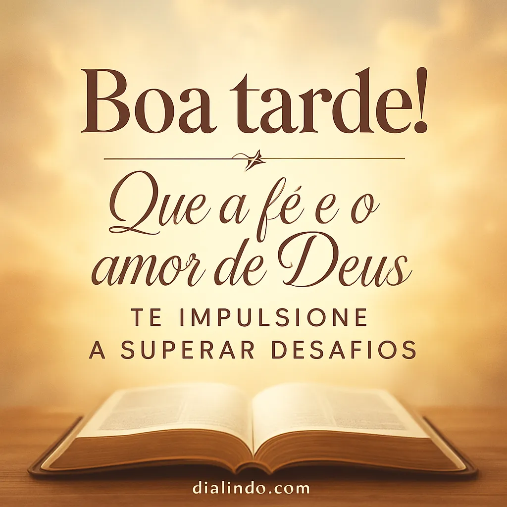 Fé e Amor: Propulsão Divina.