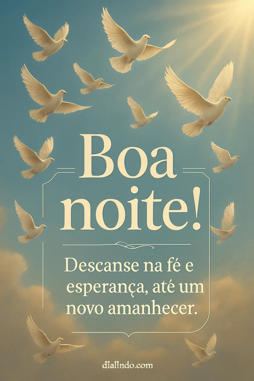 Amanhecer em Fé e Esperança