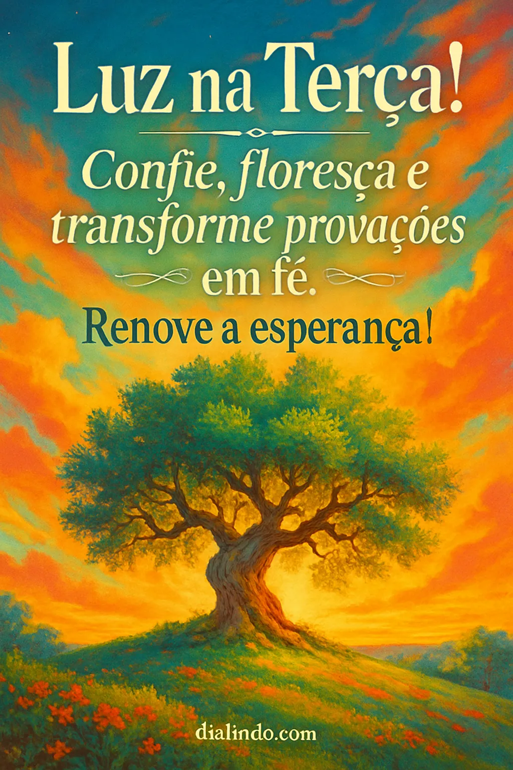 Terça Luminosa: Fé em Flor