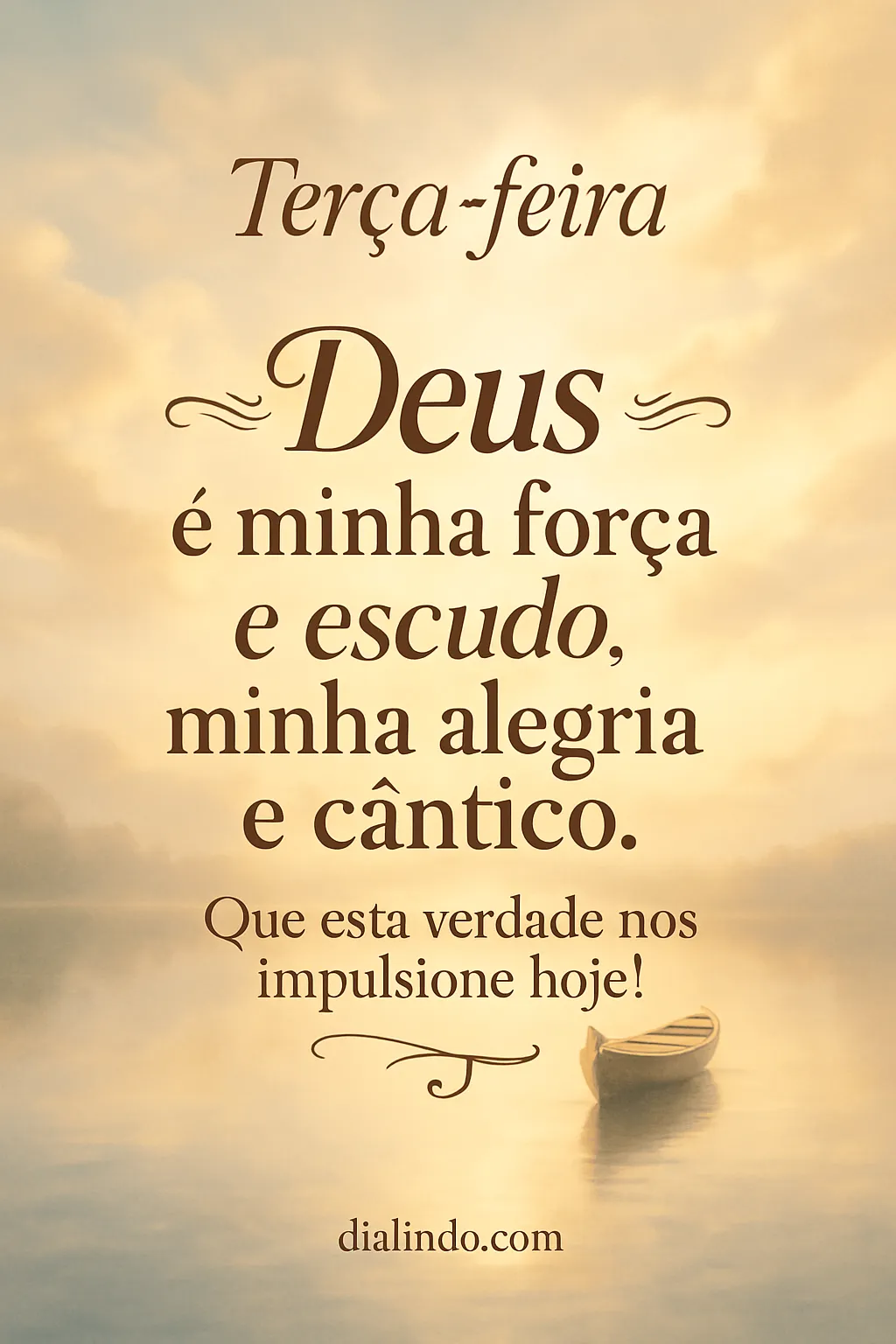 Deus: Cântico Impulsiona o Escudo