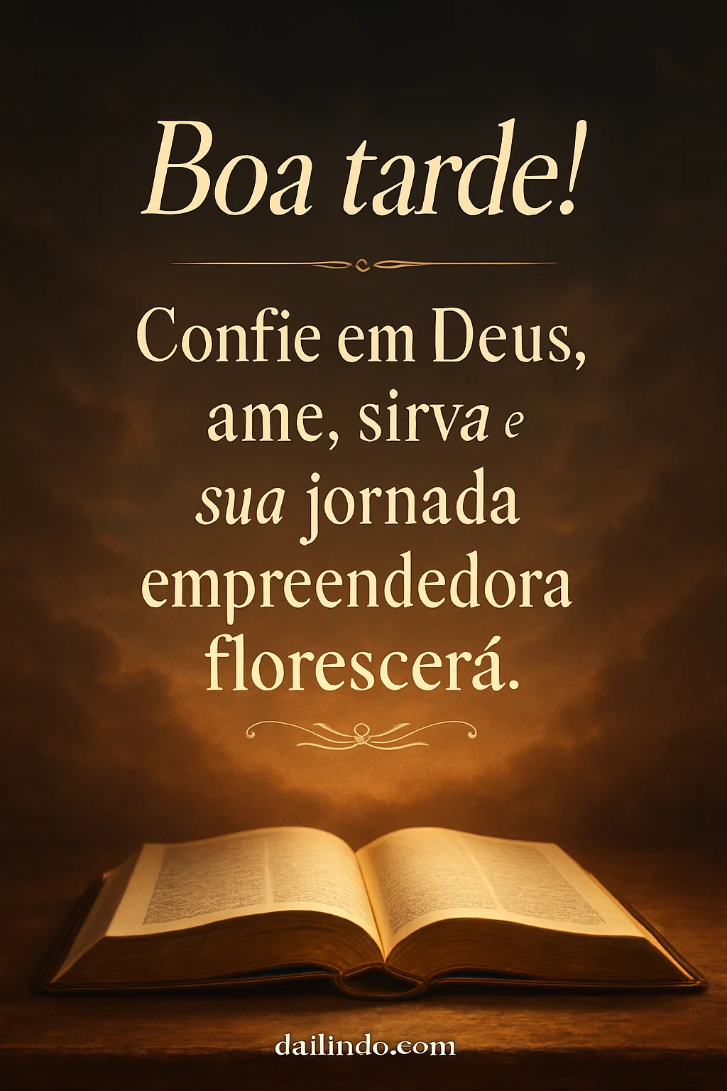 Empreender com Fé e Amor